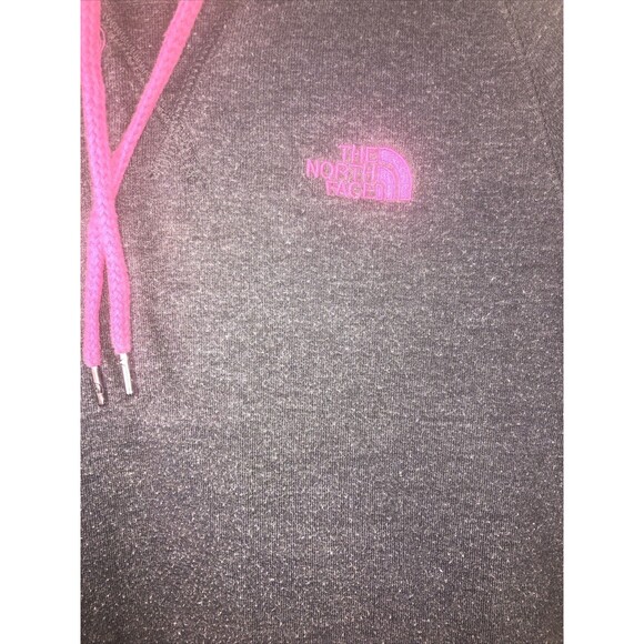 The North Face Hoodie Size S Women's Pullover Hooded Sweatshirt Gray - Picture 3 of 7